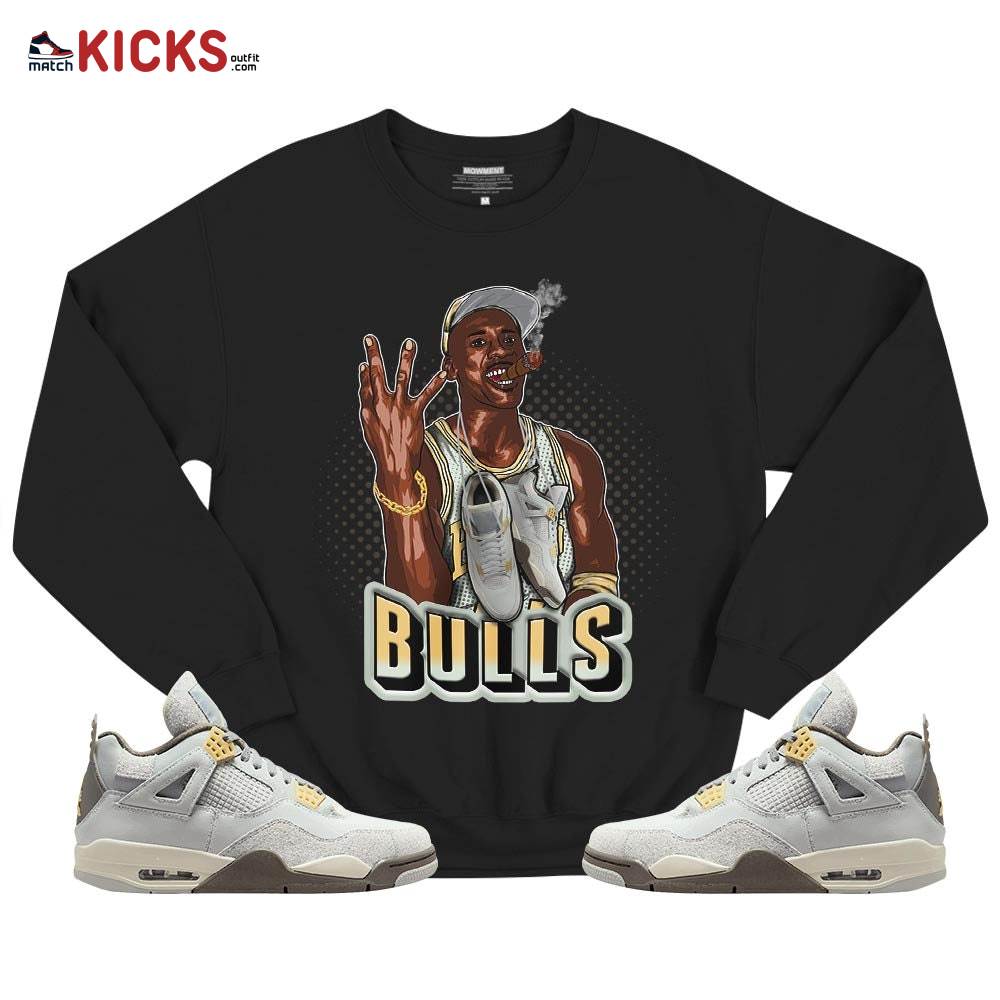 Jordan Cigar Sneaker Shirt Match Retro Craft 4s, Jordan 4 Craft Photon Dust MKO T-Shirt Jordan Cigar Sneaker Shirt Match Retro Craft 4s, Jordan 4 Craft Photon Dust MKO T-Shirt