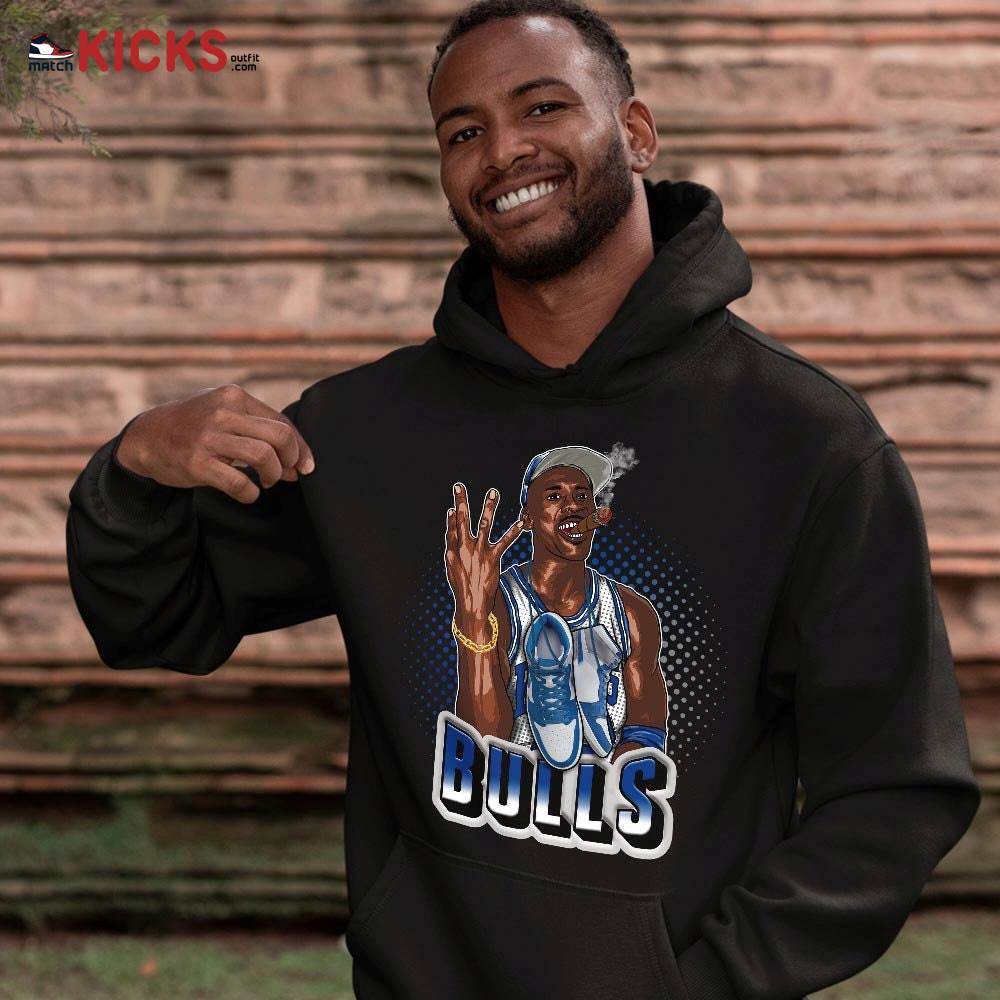 Jordan Cigar Sneaker Shirt Match True Blue 1s, Jordan 1 High OG True Blue MKO T-Shirt Jordan Cigar Sneaker Shirt Match True Blue 1s, Jordan 1 High OG True Blue MKO T-Shirt