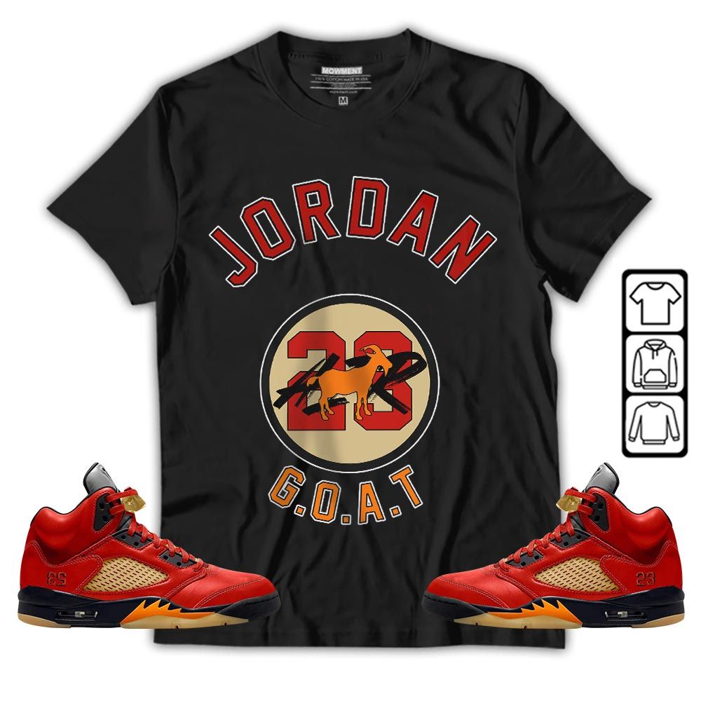 Jordan Goat Air Sneaker Shirt Match 5 Dunk On Mars, Jordan 5 Mars For Her MKO Sweatshirt Jordan Goat Air Sneaker Shirt Match 5 Dunk On Mars, Jordan 5 Mars For Her MKO Sweatshirt