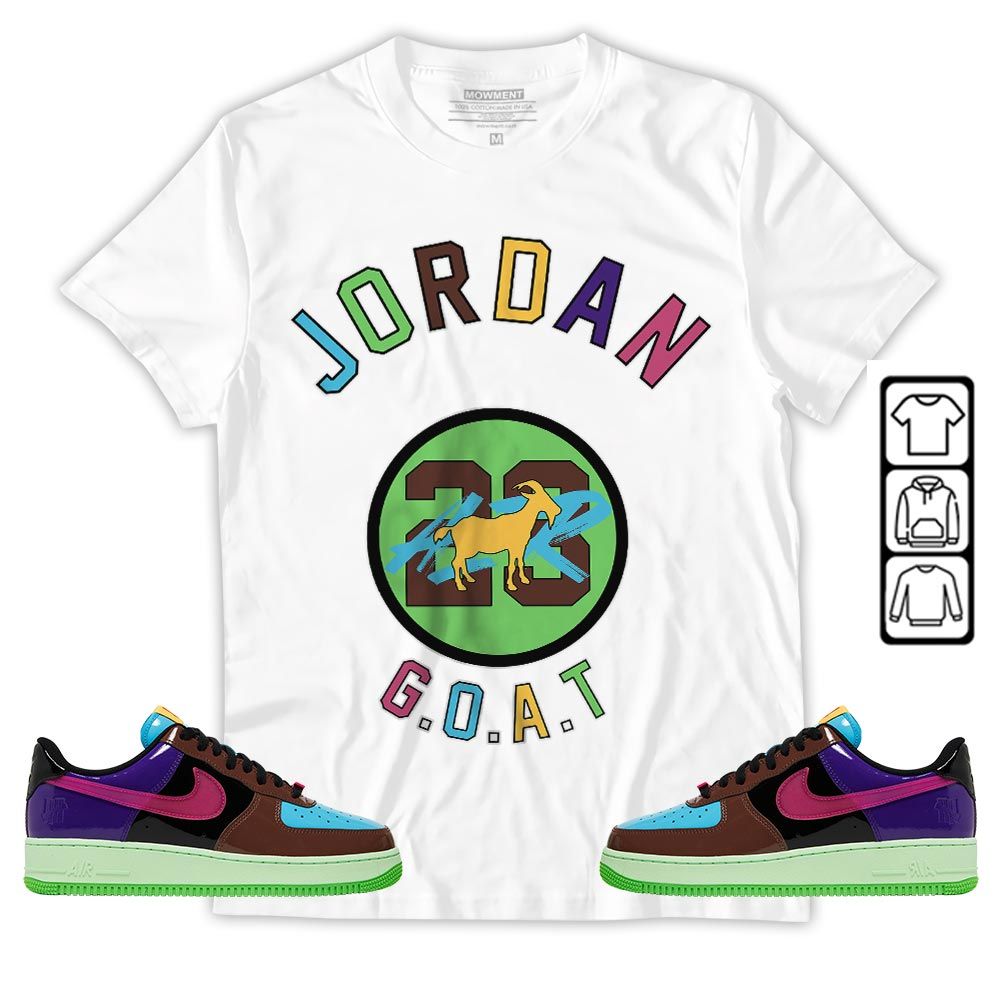 Jordan Goat Air Sneaker Shirt Match AF 1 Low SP Pink Prime, Air Force 1 Undefeated Pink Prime MKO T-Shirt Jordan Goat Air Sneaker Shirt Match AF 1 Low SP Pink Prime, Air Force 1 Undefeated Pink Prime MKO T-Shirt