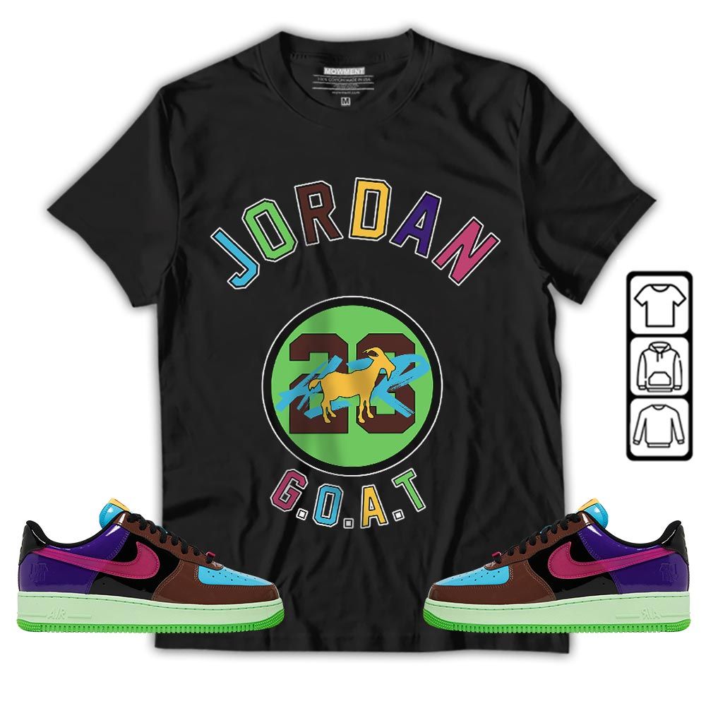 Jordan Goat Air Sneaker Shirt Match AF 1 Low SP Pink Prime, Air Force 1 Undefeated Pink Prime MKO T-Shirt Jordan Goat Air Sneaker Shirt Match AF 1 Low SP Pink Prime, Air Force 1 Undefeated Pink Prime MKO T-Shirt