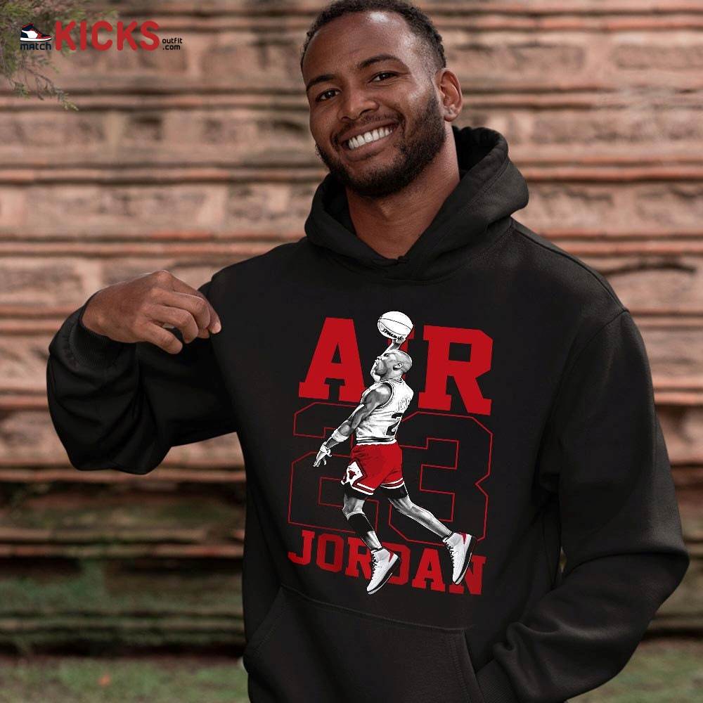 Jordan Goat Number 23 Sneaker Shirt Match 2 Chicago Varsity Red, Jordan Retro 2 Chicago MKO Sweatshirt Jordan Goat Number 23 Sneaker Shirt Match 2 Chicago Varsity Red, Jordan Retro 2 Chicago MKO Sweatshirt