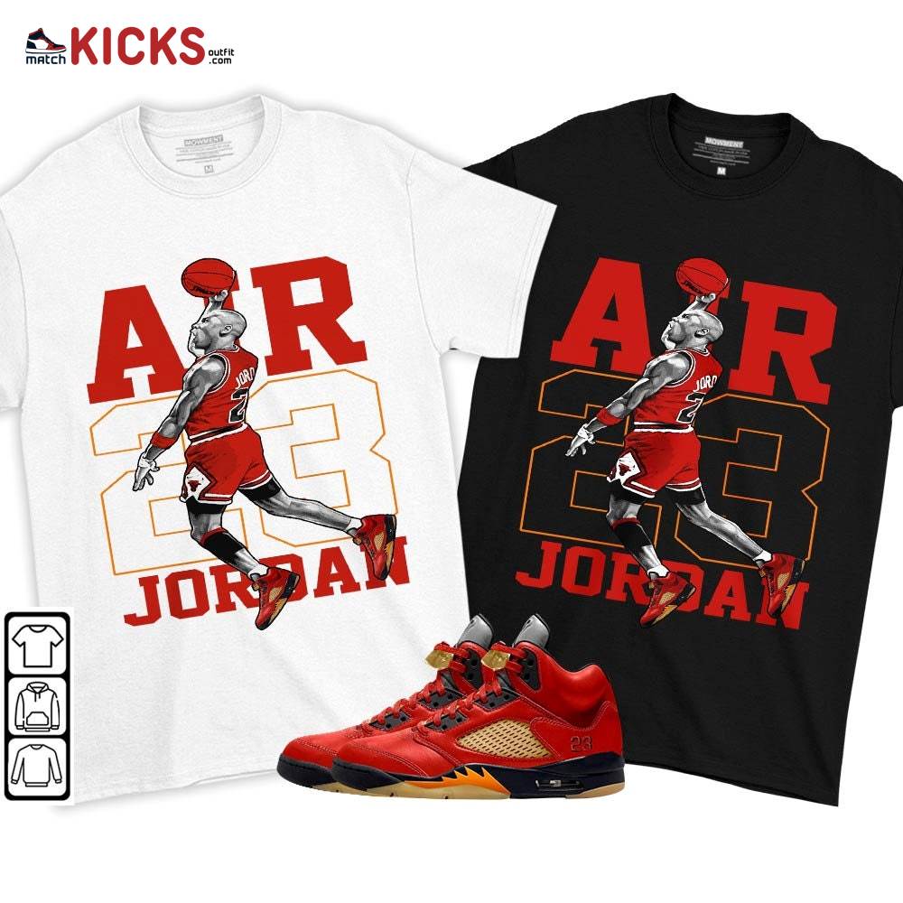Jordan Goat Number 23 Sneaker Shirt Match 5 Dunk On Mars, Jordan 5 Mars For Her MKO T-Shirt Jordan Goat Number 23 Sneaker Shirt Match 5 Dunk On Mars, Jordan 5 Mars For Her MKO T-Shirt
