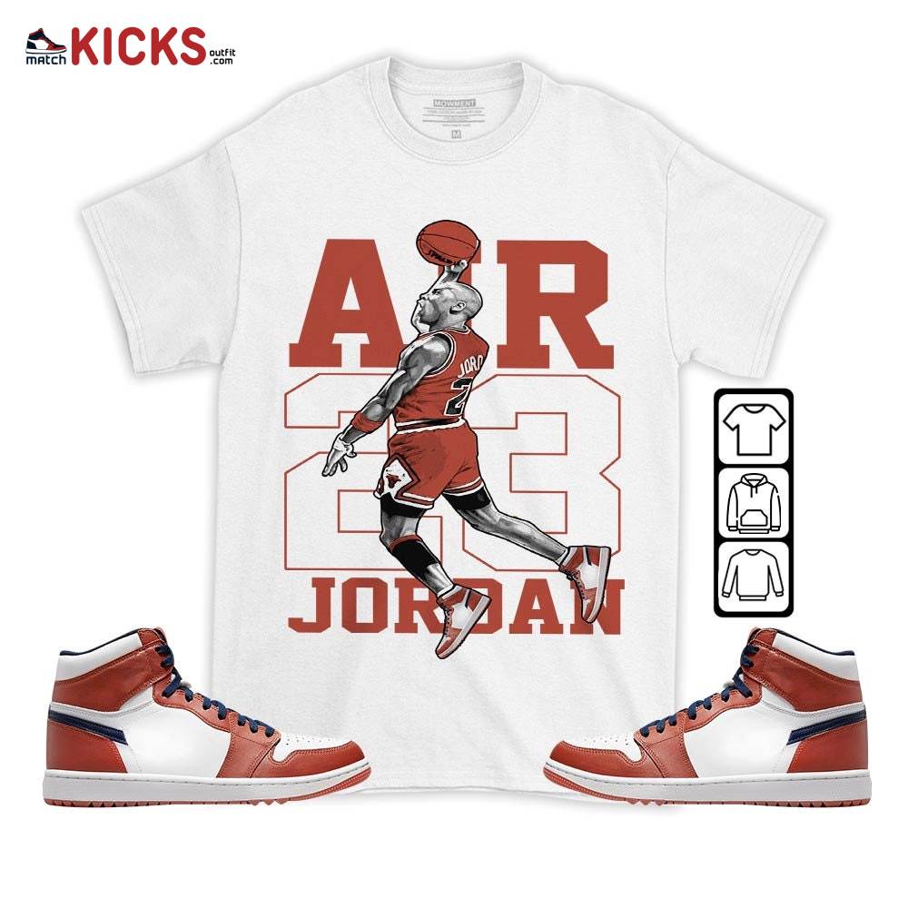 Jordan Goat Number 23 Sneaker Shirt Match Eastside Golf 1s, Jordan 1 High Eastside Golf MKO T-Shirt Jordan Goat Number 23 Sneaker Shirt Match Eastside Golf 1s, Jordan 1 High Eastside Golf MKO T-Shirt
