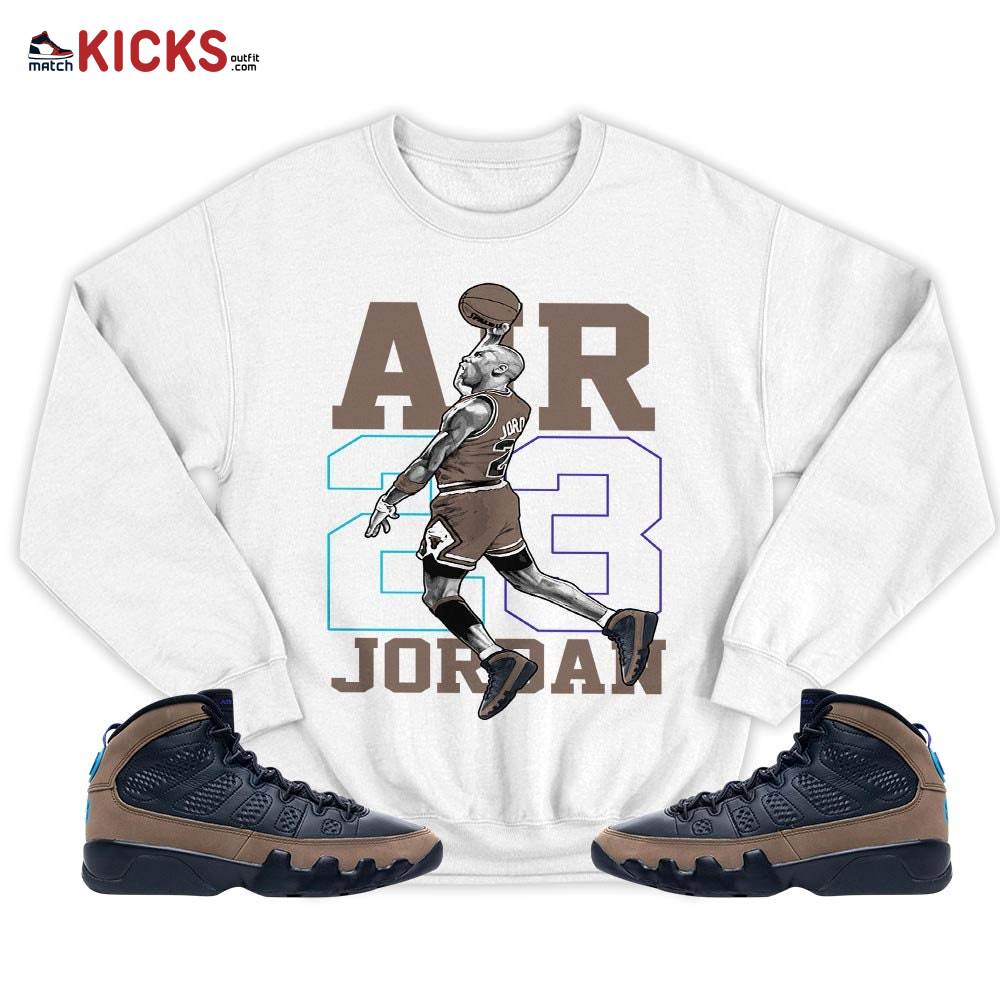 Jordan Goat Number 23 Sneaker Shirt Match Olive Concord 9s, Jordan 9 Olive Concord MKO T-Shirt Jordan Goat Number 23 Sneaker Shirt Match Olive Concord 9s, Jordan 9 Olive Concord MKO T-Shirt