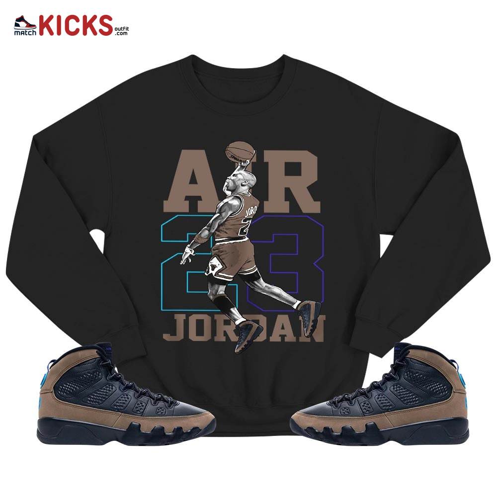 Jordan Goat Number 23 Sneaker Shirt Match Olive Concord 9s, Jordan 9 Olive Concord MKO T-Shirt Jordan Goat Number 23 Sneaker Shirt Match Olive Concord 9s, Jordan 9 Olive Concord MKO T-Shirt