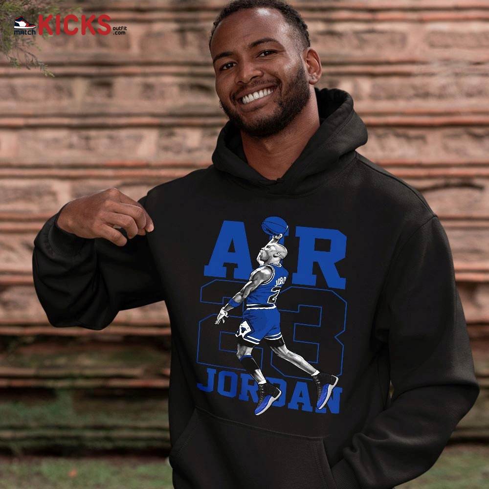Jordan Goat Number 23 Sneaker Shirt Match Retro Hyper Royal 12s, Jordan 12 Hyper Royal MKO T-Shirt Jordan Goat Number 23 Sneaker Shirt Match Retro Hyper Royal 12s, Jordan 12 Hyper Royal MKO T-Shirt