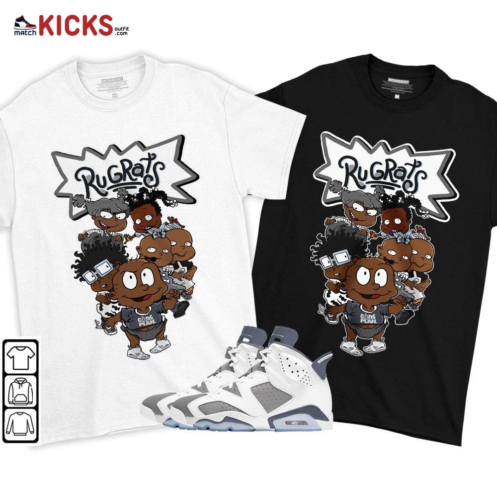 Knock, knock Rugrats Sneaker Shirt Match Retro Cool Grey 6s, Jordan 6 Cool Grey MKO T-Shirt Knock, knock Rugrats Sneaker Shirt Match Retro Cool Grey 6s, Jordan 6 Cool Grey MKO T-Shirt