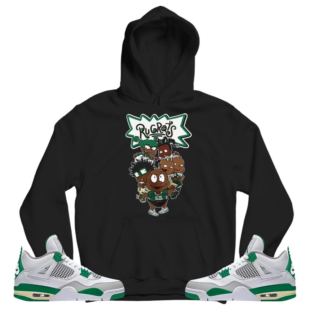 Knock knock Rugrats Sneaker Shirt Match Retro Pine Green 4s, Jordan 4 Pine Green MKO T-Shirt