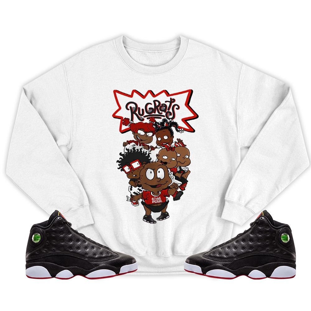 Knock knock Rugrats Sneaker Shirt Match Retro Playoffs 13s, Jordan 13 Playoffs MKO T-Shirt Knock knock Rugrats Sneaker Shirt Match Retro Playoffs 13s, Jordan 13 Playoffs MKO T-Shirt