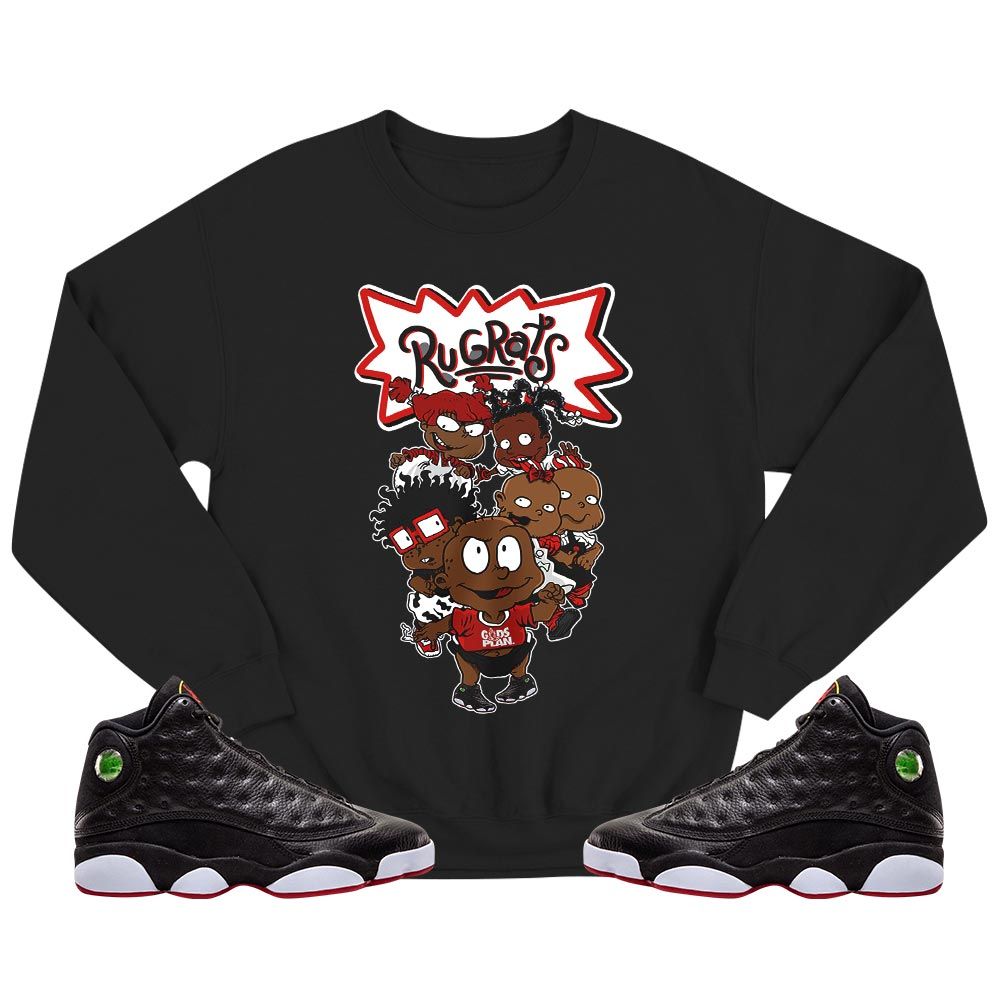 Knock knock Rugrats Sneaker Shirt Match Retro Playoffs 13s, Jordan 13 Playoffs MKO T-Shirt Knock knock Rugrats Sneaker Shirt Match Retro Playoffs 13s, Jordan 13 Playoffs MKO T-Shirt