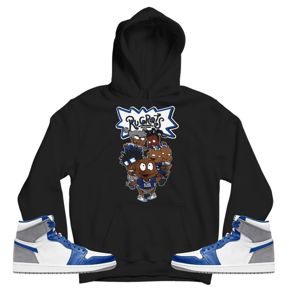 Knock knock Rugrats Sneaker Shirt Match True Blue 1s, Jordan 1 High OG True Blue MKO T-Shirt