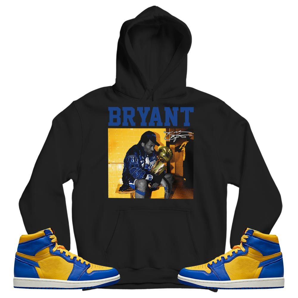 Kobe MVP GOAT Sneaker Shirt Match 2023 Laney 1s, Jordan 1 Retro High Laney MKO T-Shirt