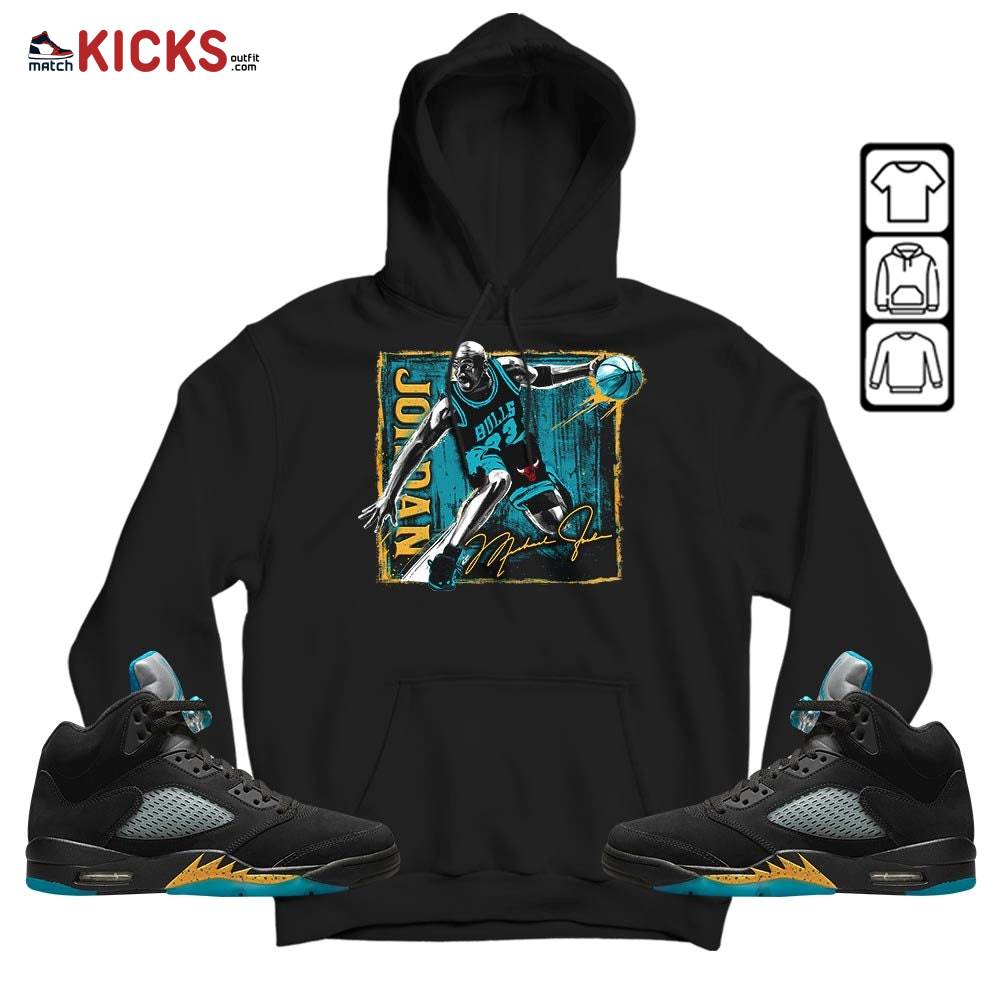 Last Dance Jordan Sneaker Shirt Match 2023 Retro Aqua 5s, Jordan 5 Aqua MKO Sweatshirt Last Dance Jordan Sneaker Shirt Match 2023 Retro Aqua 5s, Jordan 5 Aqua MKO Sweatshirt