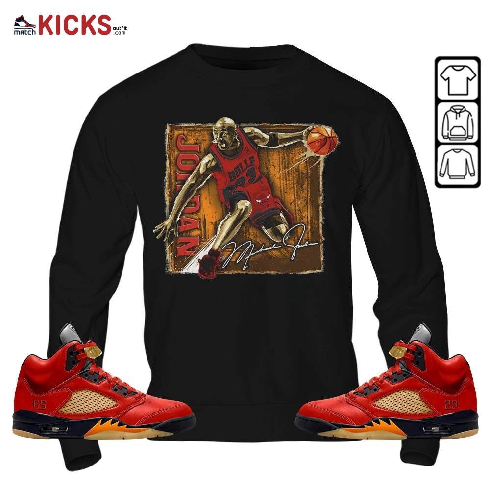 Last Dance Jordan Sneaker Shirt Match 5 Dunk On Mars, Jordan 5 Mars For Her MKO Sweatshirt Last Dance Jordan Sneaker Shirt Match 5 Dunk On Mars, Jordan 5 Mars For Her MKO Sweatshirt
