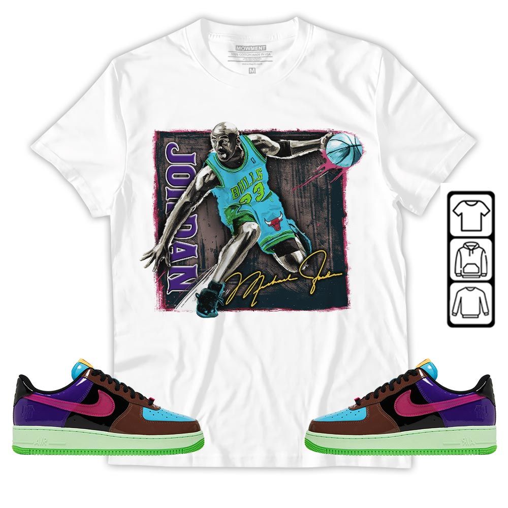 Last Dance Jordan Sneaker Shirt Match AF 1 Low SP Pink Prime, Air Force 1 Undefeated Pink Prime MKO Hoodie