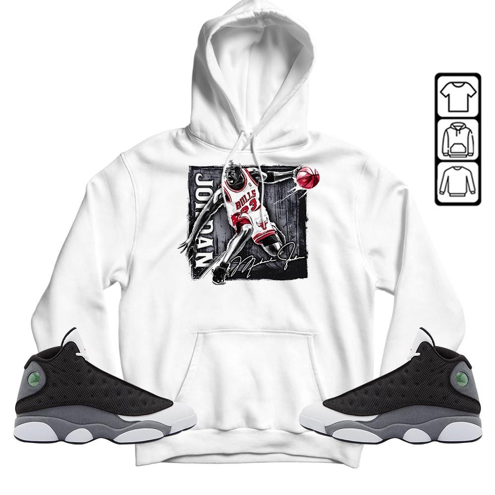 Last Dance Jordan Sneaker Shirt Match Black Flint 13s, Jordan Retro 13 Black Flint MKO T-Shirt