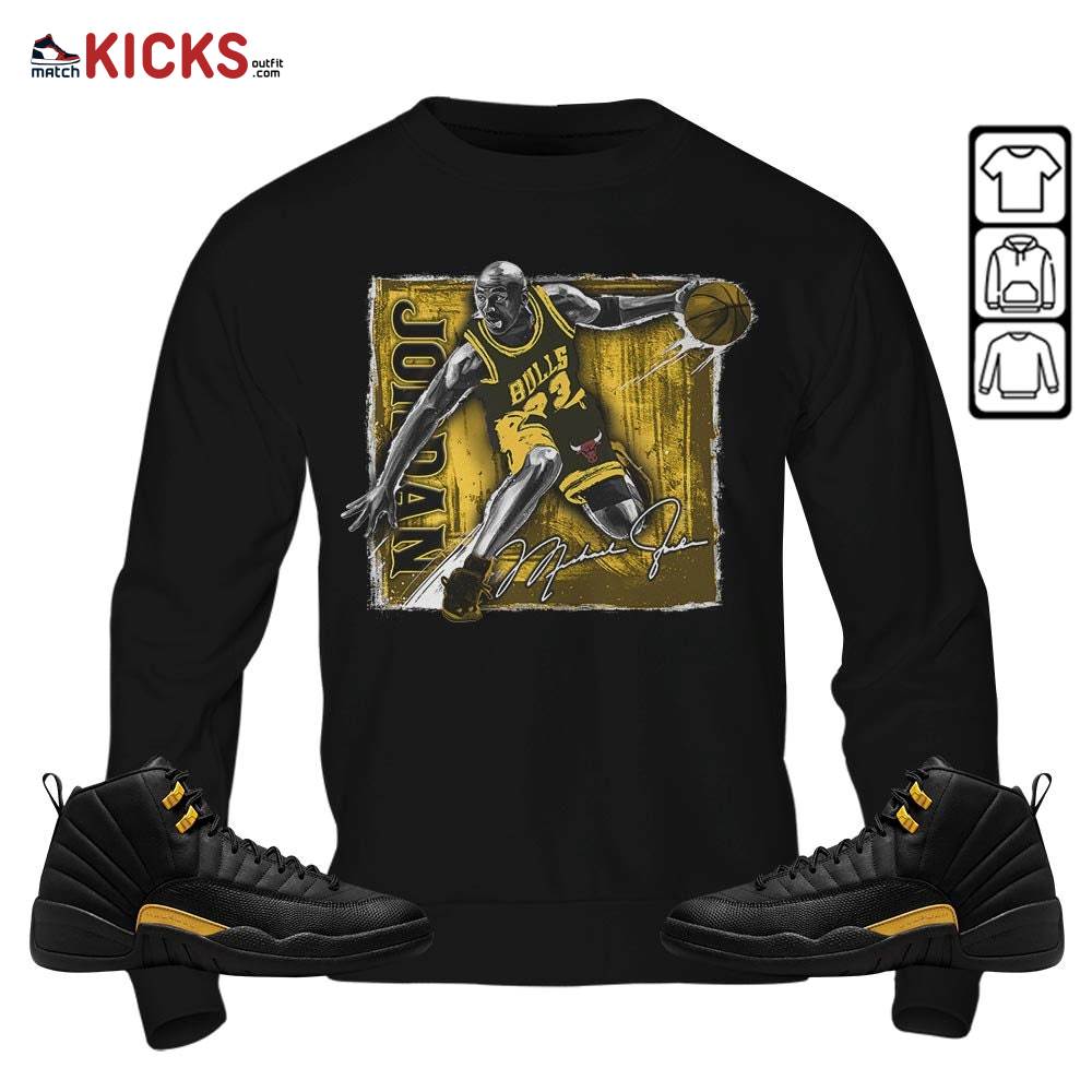 Last Dance Jordan Sneaker Shirt Match Black Taxi 12s, Jordan 12 Retro Black Taxi MKO T-Shirt Last Dance Jordan Sneaker Shirt Match Black Taxi 12s, Jordan 12 Retro Black Taxi MKO T-Shirt