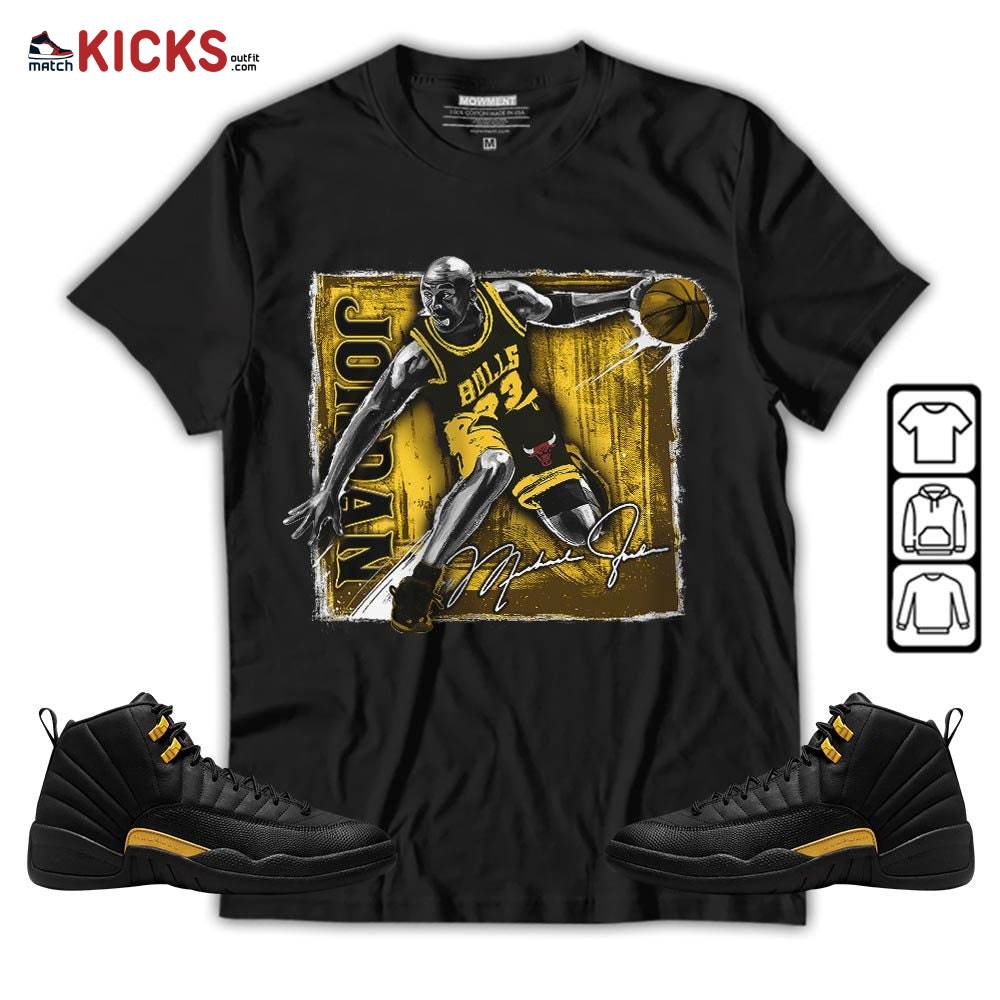 Last Dance Jordan Sneaker Shirt Match Black Taxi 12s, Jordan 12 Retro Black Taxi MKO T-Shirt Last Dance Jordan Sneaker Shirt Match Black Taxi 12s, Jordan 12 Retro Black Taxi MKO T-Shirt