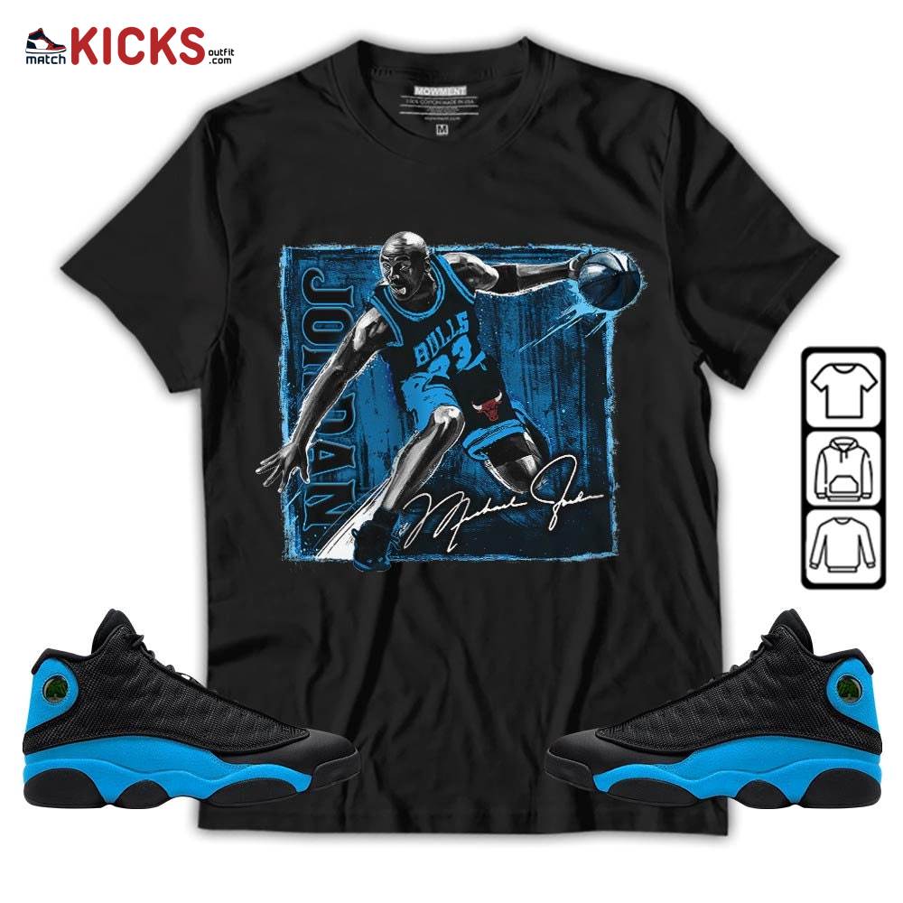 Last Dance Jordan Sneaker Shirt Match Black University Blue 13s, Jordan 13 Black University Blue 2022 MKO Hoodie Last Dance Jordan Sneaker Shirt Match Black University Blue 13s, Jordan 13 Black University Blue 2022 MKO Hoodie