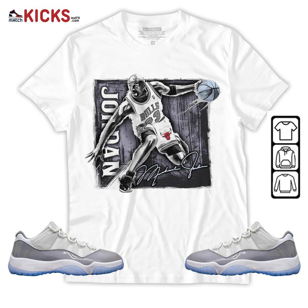 Last Dance Jordan Sneaker Shirt Match Cement Grey 11s, Jordan 11 Low Cement Grey MKO T-Shirt Last Dance Jordan Sneaker Shirt Match Cement Grey 11s, Jordan 11 Low Cement Grey MKO T-Shirt