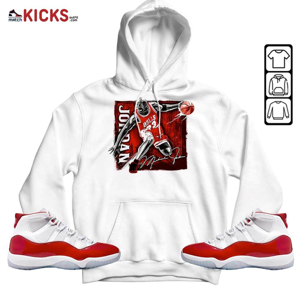 Last Dance Jordan Sneaker Shirt Match Cherry 11s, Jordan 11 Retro Cherry MKO Hoodie Last Dance Jordan Sneaker Shirt Match Cherry 11s, Jordan 11 Retro Cherry MKO Hoodie