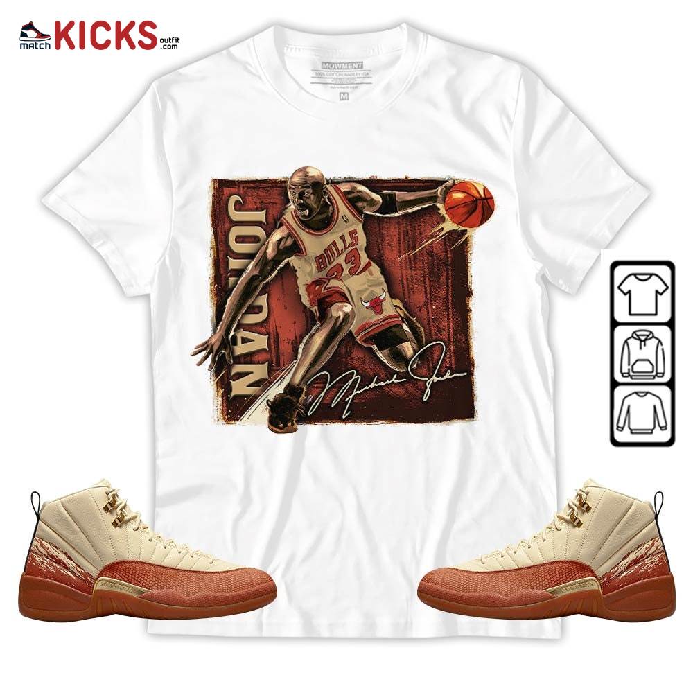Last Dance Jordan Sneaker Shirt Match Eastside Golf 12s, Jordan 12 Retro Eastside Golf MKO Sweatshirt