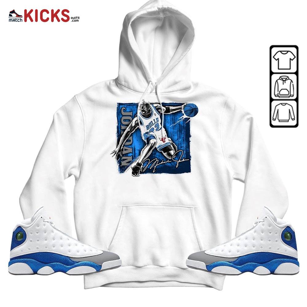 Last Dance Jordan Sneaker Shirt Match French Blue 13s, Jordan 13 French Blue MKO T-Shirt Last Dance Jordan Sneaker Shirt Match French Blue 13s, Jordan 13 French Blue MKO T-Shirt
