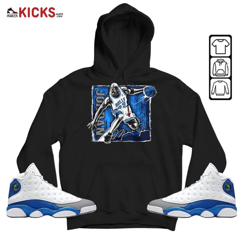 Last Dance Jordan Sneaker Shirt Match French Blue 13s, Jordan 13 French Blue MKO T-Shirt Last Dance Jordan Sneaker Shirt Match French Blue 13s, Jordan 13 French Blue MKO T-Shirt