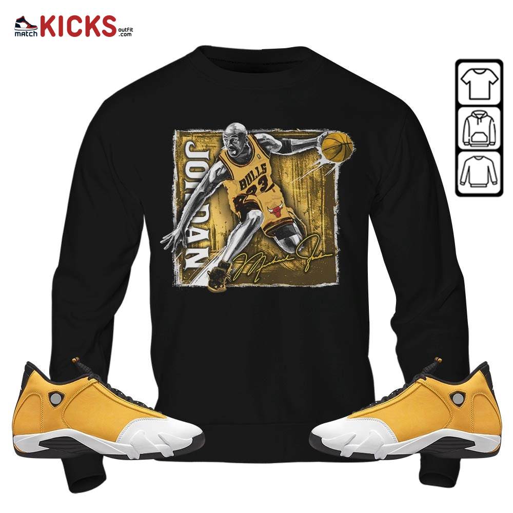 Last Dance Jordan Sneaker Shirt Match Light Ginger 14s, Jordan 14 Retro Light Ginger MKO Hoodie Last Dance Jordan Sneaker Shirt Match Light Ginger 14s, Jordan 14 Retro Light Ginger MKO Hoodie