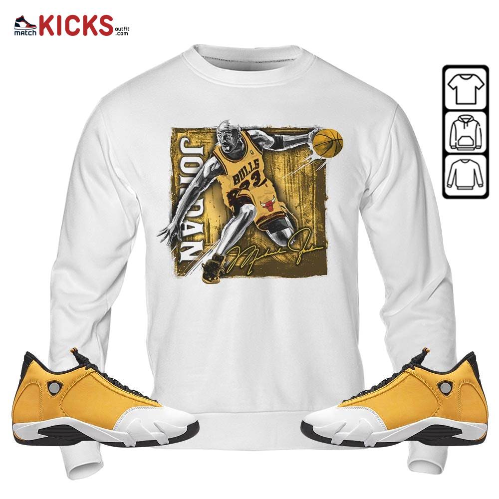 Last Dance Jordan Sneaker Shirt Match Light Ginger 14s, Jordan 14 Retro Light Ginger MKO Hoodie Last Dance Jordan Sneaker Shirt Match Light Ginger 14s, Jordan 14 Retro Light Ginger MKO Hoodie