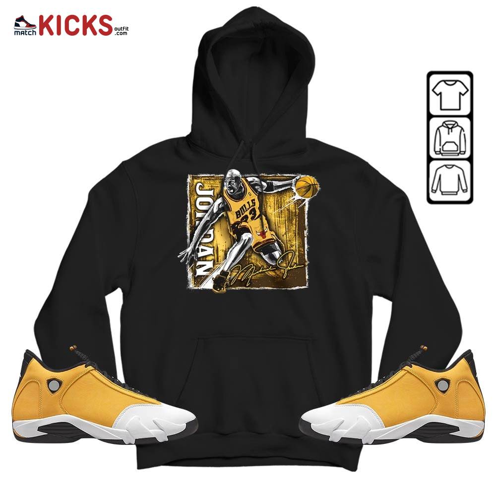 Last Dance Jordan Sneaker Shirt Match Light Ginger 14s, Jordan 14 Retro Light Ginger MKO Hoodie Last Dance Jordan Sneaker Shirt Match Light Ginger 14s, Jordan 14 Retro Light Ginger MKO Hoodie