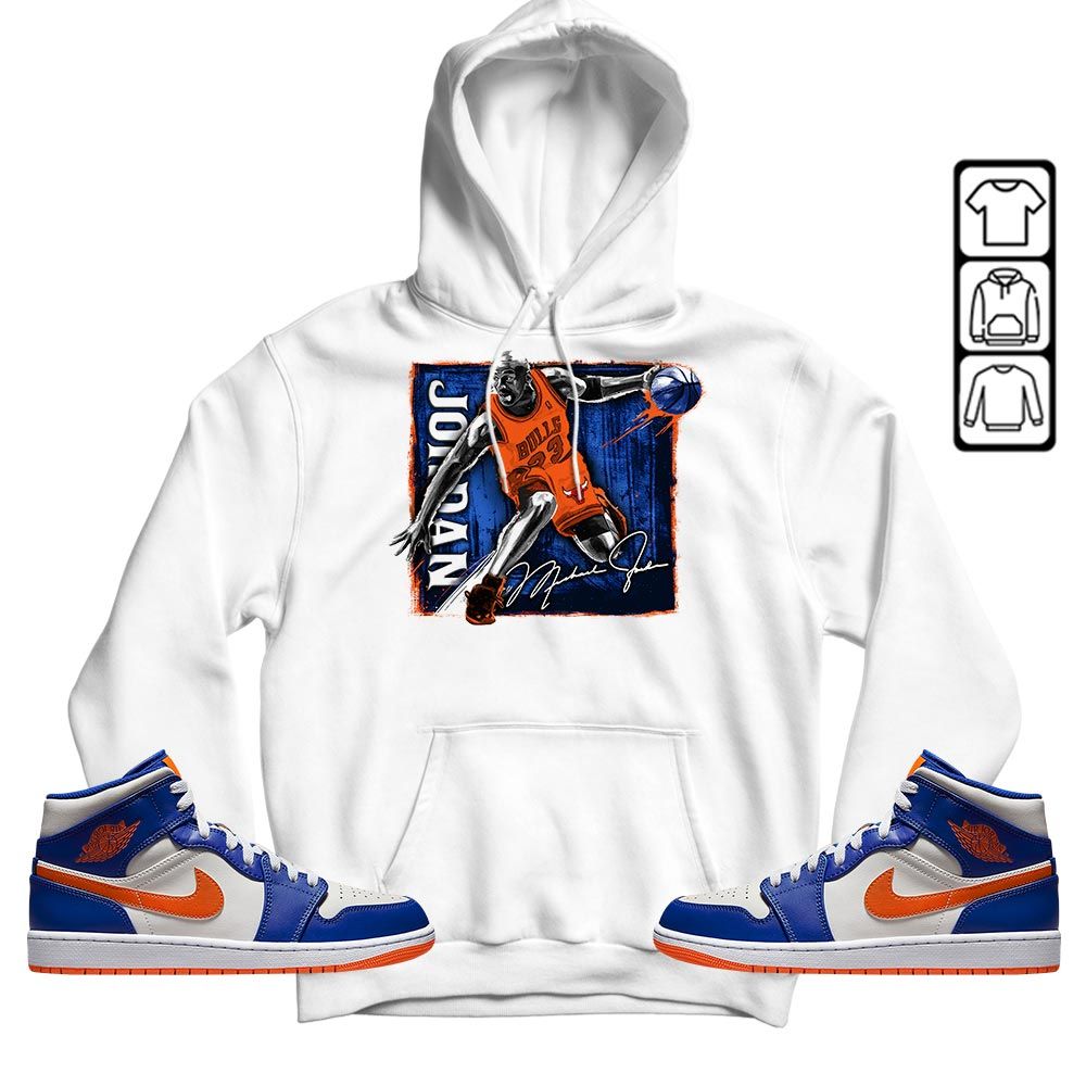 Last Dance Jordan Sneaker Shirt Match Mid Knicks 1s, Jordan 1 Mid Knicks MKO T-Shirt Last Dance Jordan Sneaker Shirt Match Mid Knicks 1s, Jordan 1 Mid Knicks MKO T-Shirt