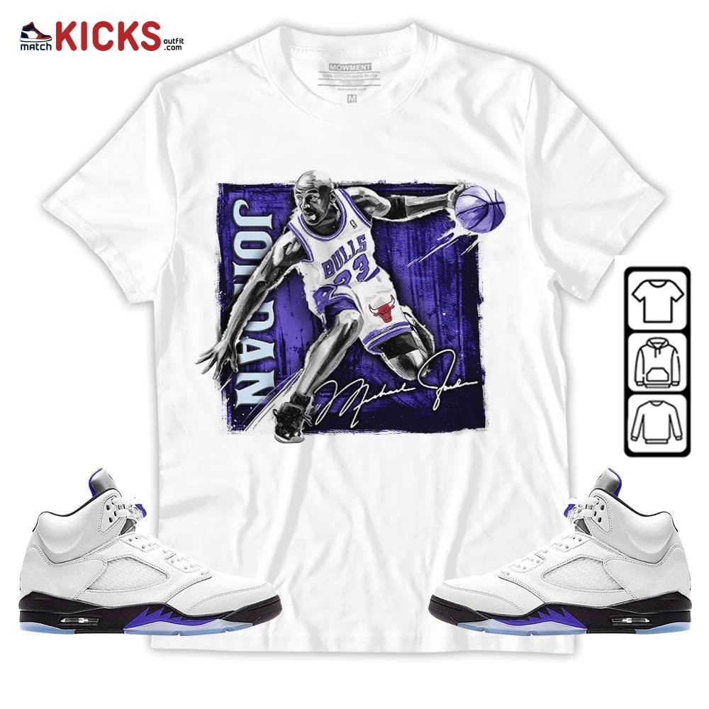 Last Dance Jordan Sneaker Shirt Match Retro Concord 5s, Jordan 5 Retro Concord MKO Hoodie