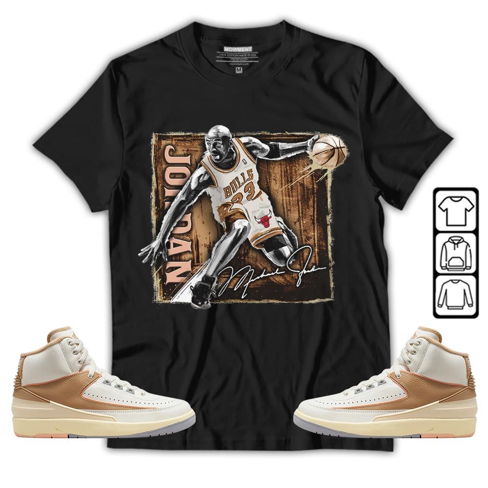Last Dance Jordan Sneaker Shirt Match Retro Craft 2s, Jordan 2 Craft MKO T-Shirt