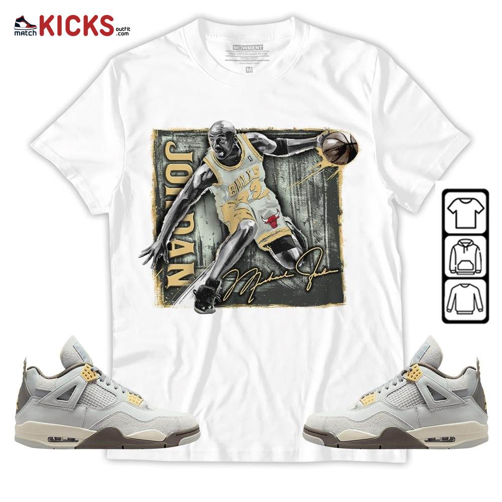 Last Dance Jordan Sneaker Shirt Match Retro Craft 4s, Jordan 4 Craft Photon Dust MKO Hoodie