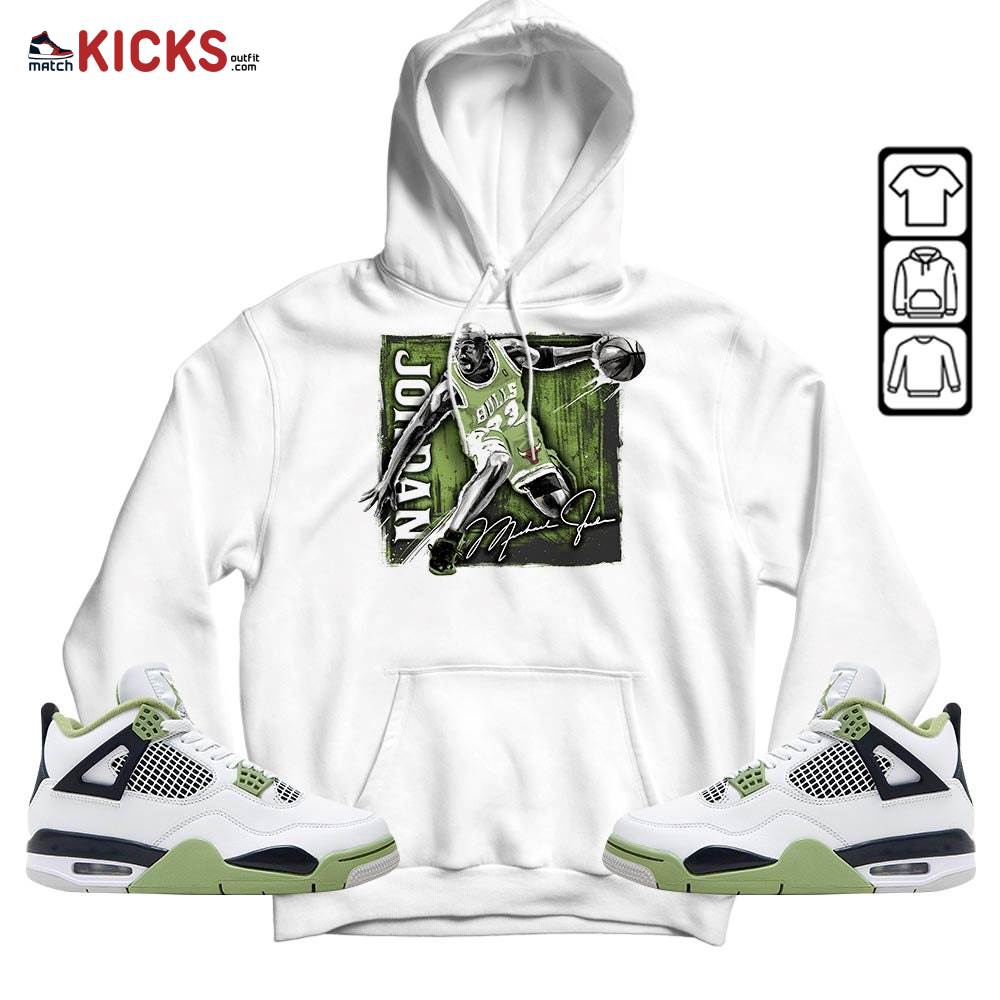 Last Dance Jordan Sneaker Shirt Match Retro Oil Green 4s, Jordan 4 Oil Green MKO Sweatshirt Last Dance Jordan Sneaker Shirt Match Retro Oil Green 4s, Jordan 4 Oil Green MKO Sweatshirt