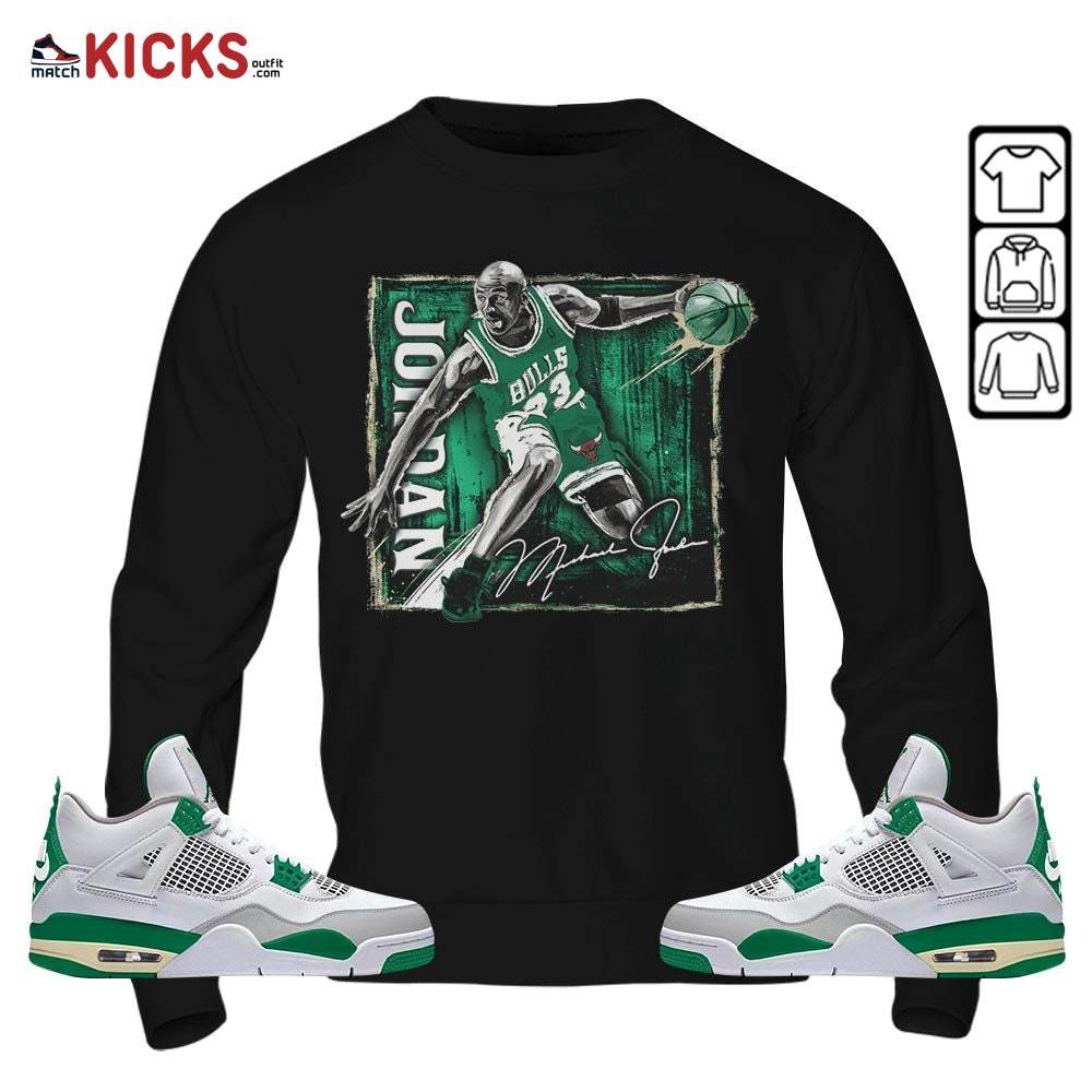 Last Dance Jordan Sneaker Shirt Match Retro Pine Green 4s, Jordan 4 Pine Green MKO T-Shirt Last Dance Jordan Sneaker Shirt Match Retro Pine Green 4s, Jordan 4 Pine Green MKO T-Shirt