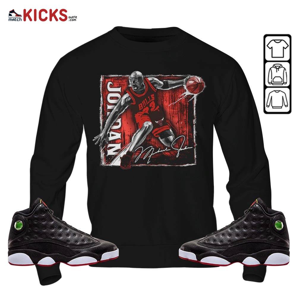 Last Dance Jordan Sneaker Shirt Match Retro Playoffs 13s, Jordan 13 Playoffs MKO T-Shirt Last Dance Jordan Sneaker Shirt Match Retro Playoffs 13s, Jordan 13 Playoffs MKO T-Shirt