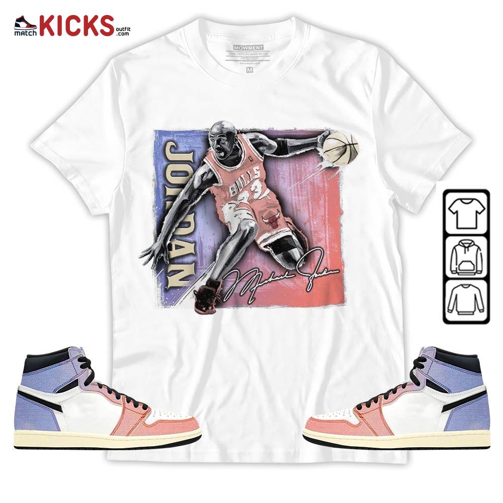 Last Dance Jordan Sneaker Shirt Match Retro Skyline 1s, Jordan 1 High OG Skyline MKO Sweatshirt