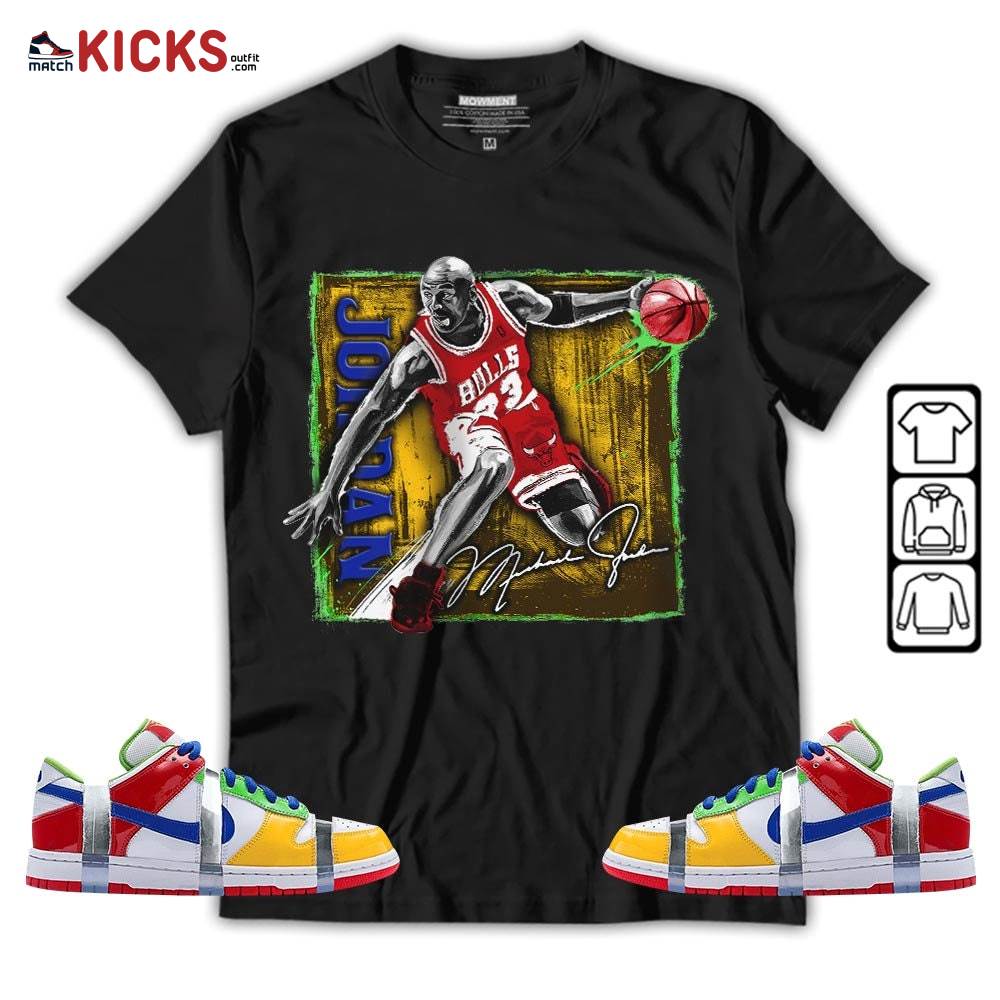 Last Dance Jordan Sneaker Shirt Match SB Dunk Low eBay, SB Dunk Low Sandy MKO T-Shirt