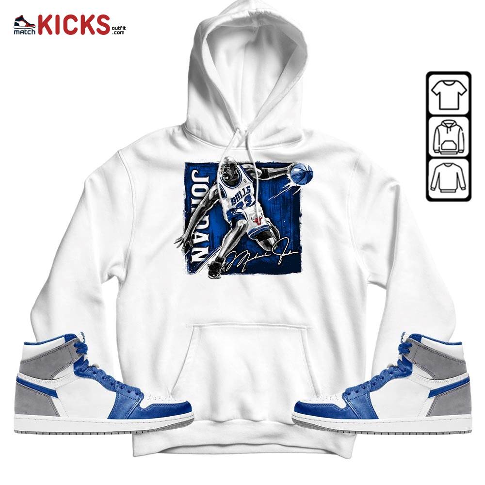 Last Dance Jordan Sneaker Shirt Match True Blue 1s, Jordan 1 High OG True Blue MKO Hoodie Last Dance Jordan Sneaker Shirt Match True Blue 1s, Jordan 1 High OG True Blue MKO Hoodie