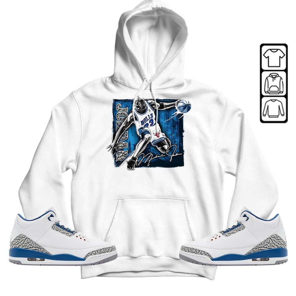 Last Dance Jordan Sneaker Shirt Match Wizards 3s, Jordan Retro 3 Wizards MKO T-Shirt