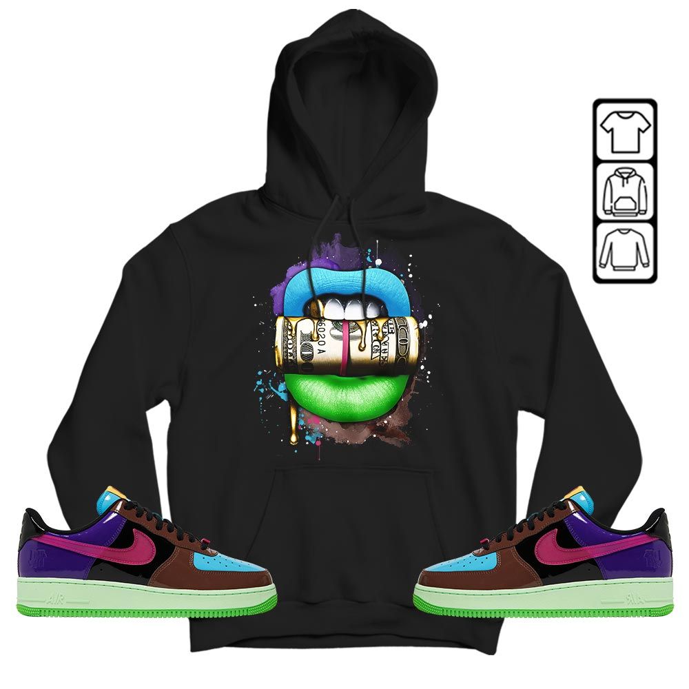 Lips with Money Sneaker Shirt Match AF 1 Low SP Pink Prime, Air Force 1 Undefeated Pink Prime MKO T-Shirt Lips with Money Sneaker Shirt Match AF 1 Low SP Pink Prime, Air Force 1 Undefeated Pink Prime MKO T-Shirt
