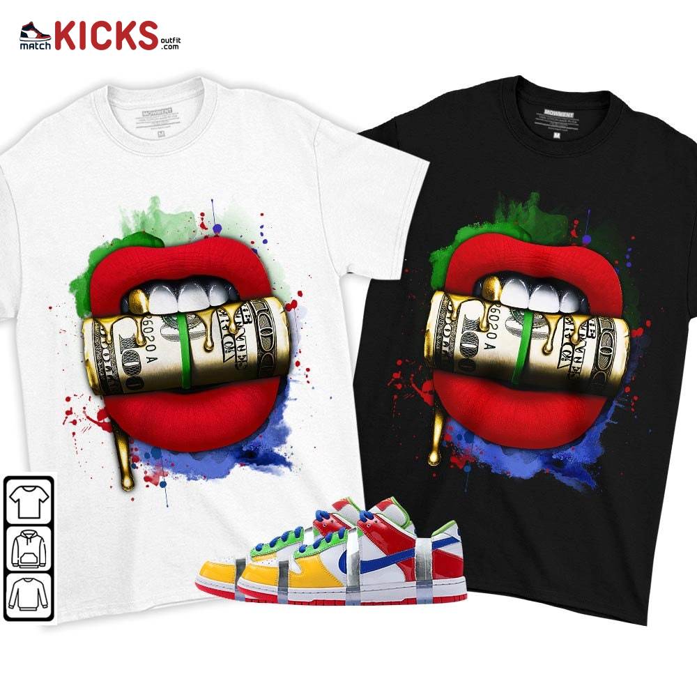 Lips with Money Sneaker Shirt Match SB Dunk Low eBay, SB Dunk Low Sandy MKO T-Shirt