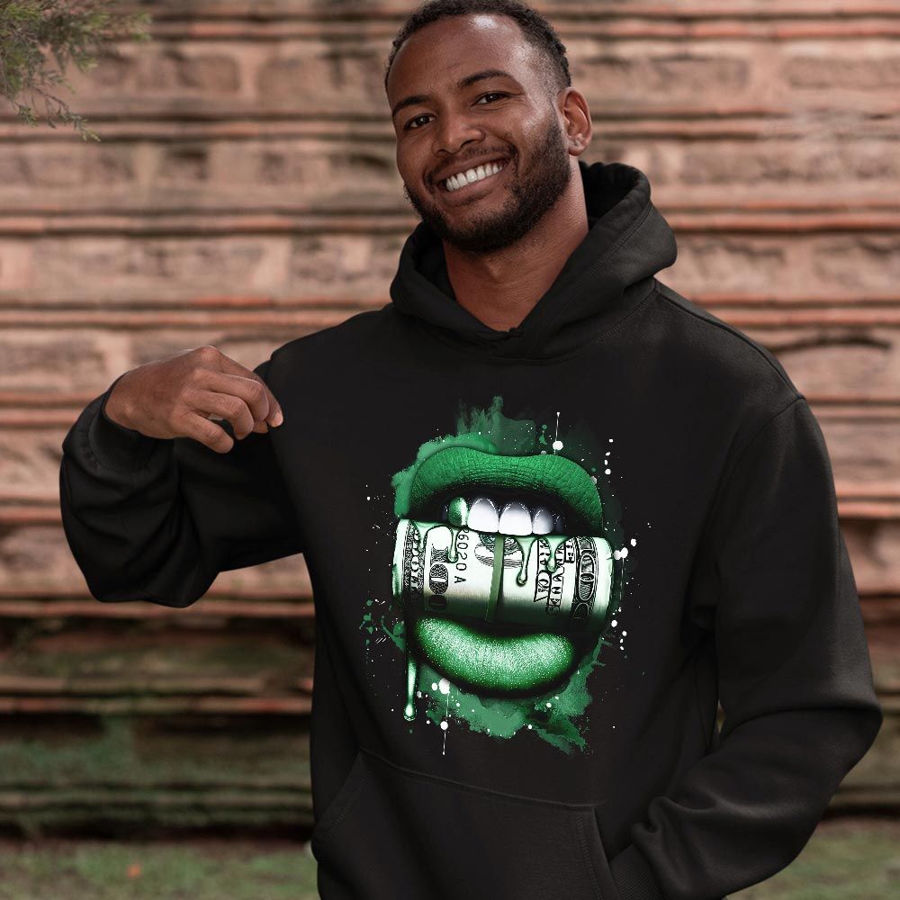 Lips with Money Sneaker Shirt Match SP Pine Green, Air Ship SP Pine Green MKO T-Shirt Lips with Money Sneaker Shirt Match SP Pine Green, Air Ship SP Pine Green MKO T-Shirt