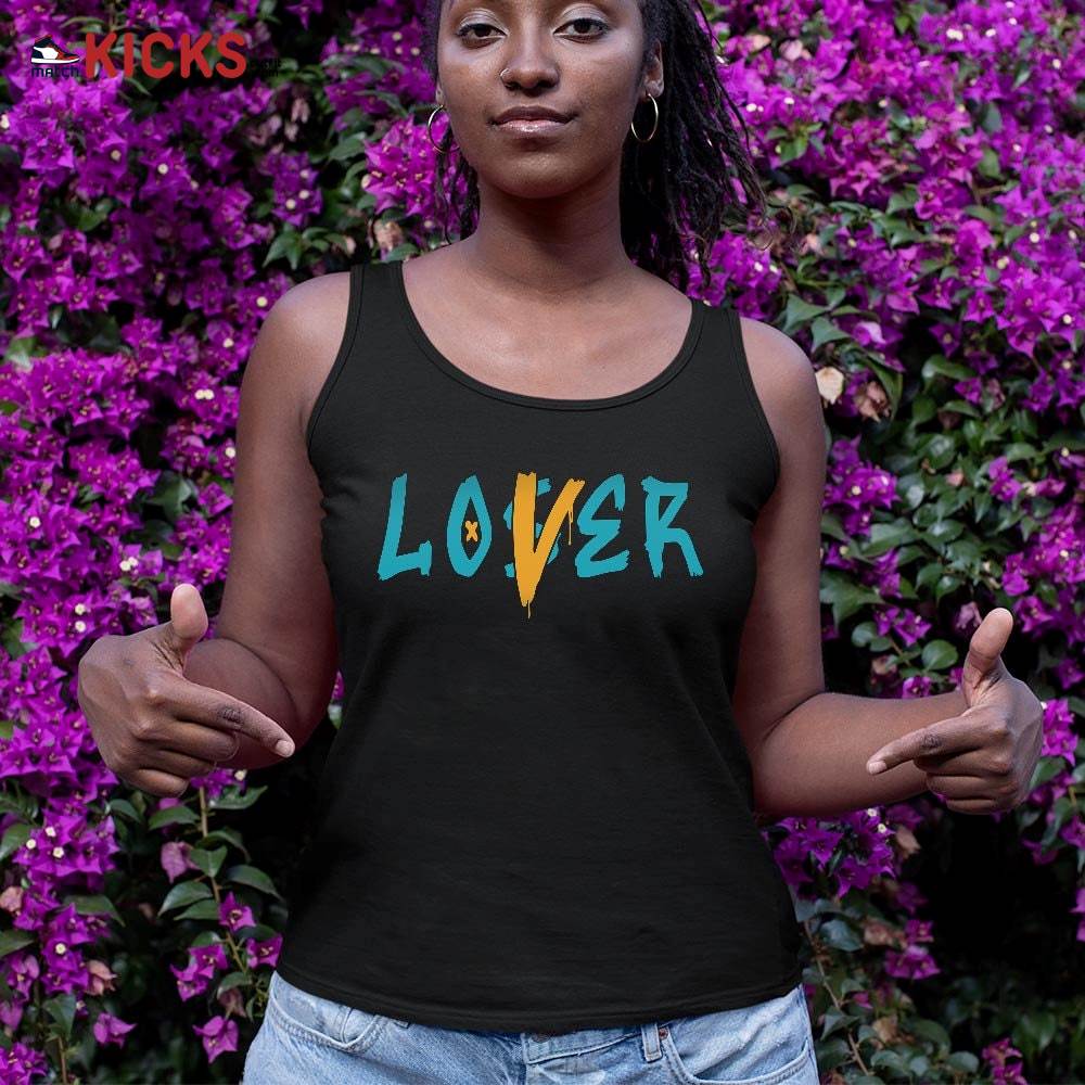 Loser Lover Drip Sneaker Shirt Match 2023 Retro Aqua 5s, Jordan 5 Aqua MKO Tank Top Loser Lover Drip Sneaker Shirt Match 2023 Retro Aqua 5s, Jordan 5 Aqua MKO Tank Top