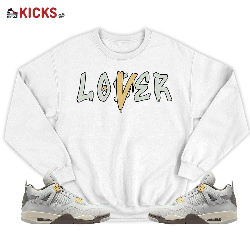 Loser Lover Drip Sneaker Shirt Match Retro Craft 4s, Jordan 4 Craft Photon Dust MKO T-Shirt Loser Lover Drip Sneaker Shirt Match Retro Craft 4s, Jordan 4 Craft Photon Dust MKO T-Shirt