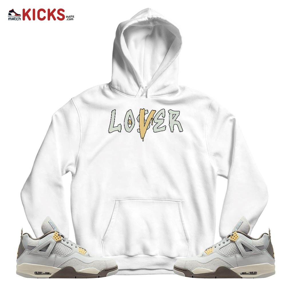 Loser Lover Drip Sneaker Shirt Match Retro Craft 4s, Jordan 4 Craft Photon Dust MKO T-Shirt Loser Lover Drip Sneaker Shirt Match Retro Craft 4s, Jordan 4 Craft Photon Dust MKO T-Shirt