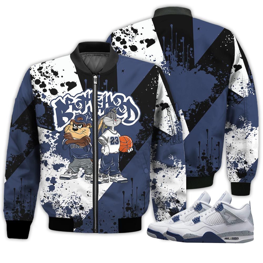 Lover Brotherhood Bunny Tazmanian Sneaker Shirt Match Midnight Navy 4S, Jordan 4 Retro Midnight Navy Hoodie Sweatshirt Tee All Over Print MKO Shirt Lover Brotherhood Bunny Tazmanian Sneaker Shirt Match Midnight Navy 4S, Jordan 4 Retro Midnight Navy Hoodie Sweatshirt Tee All Over Print MKO Shirt